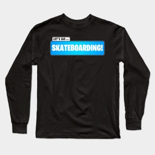 Fortnite - Skateboard Sticker Spoof Long Sleeve T-Shirt